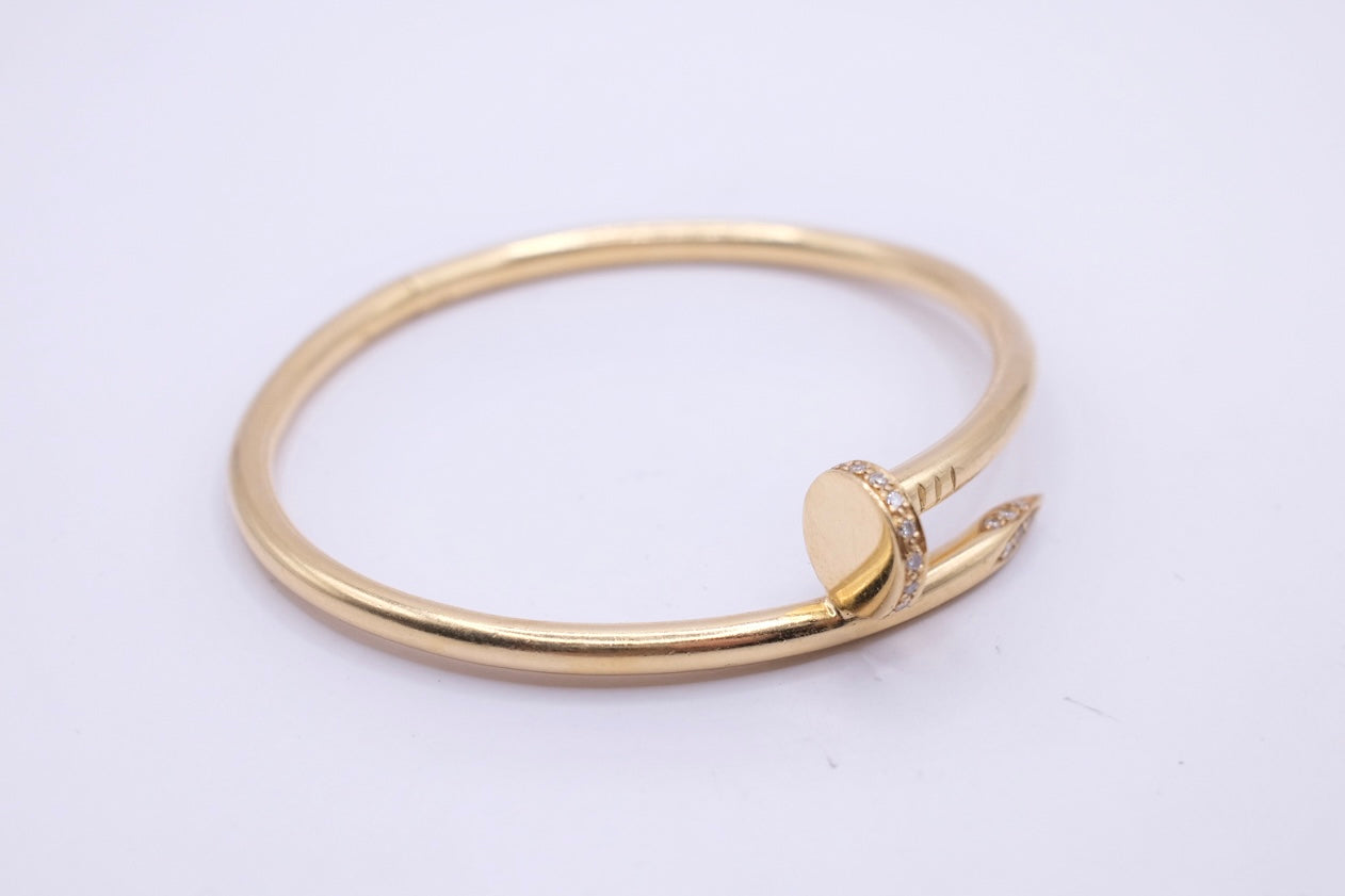 Cartier Style Nail Bracelet