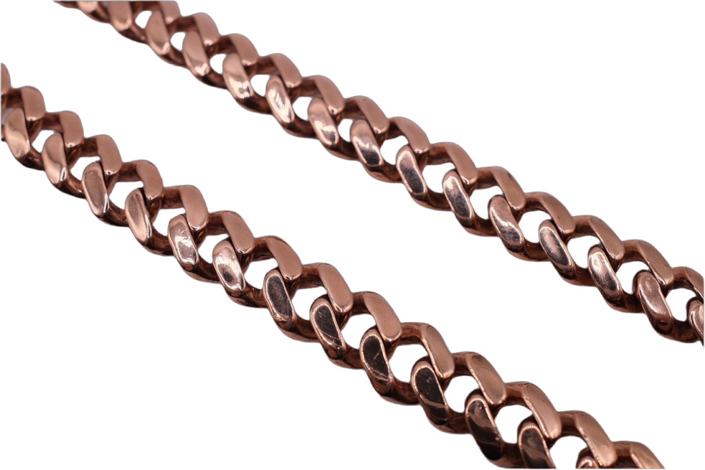 9ct Rose Gold Cuban Necklace