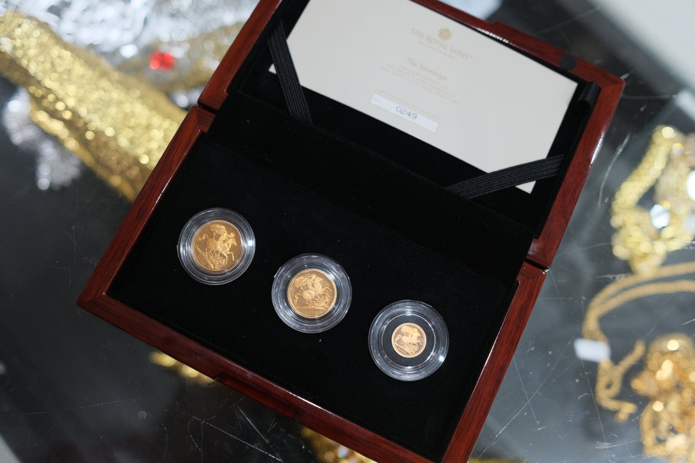 2023 The Coronation of His Majesty King Charles III - 2023 Three-Coin Gold Proof Set