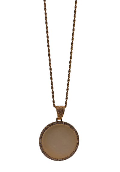 Photo Pendant & Chain