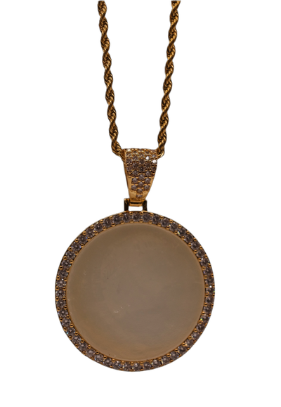 Photo Pendant & Chain