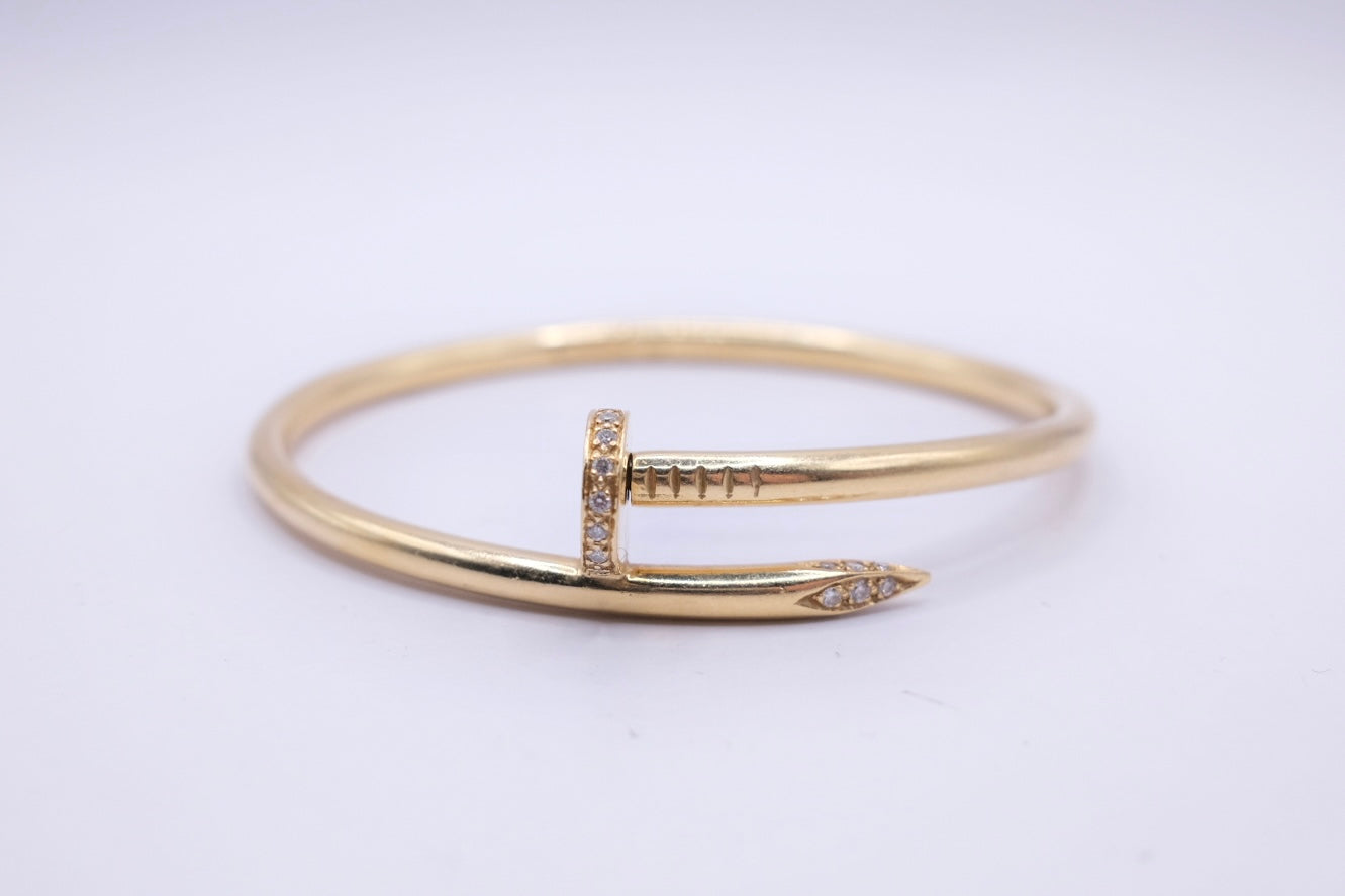 Cartier Style Nail Bracelet