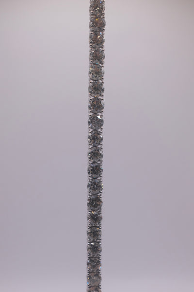 18ct White Gold Diamond Bracelet