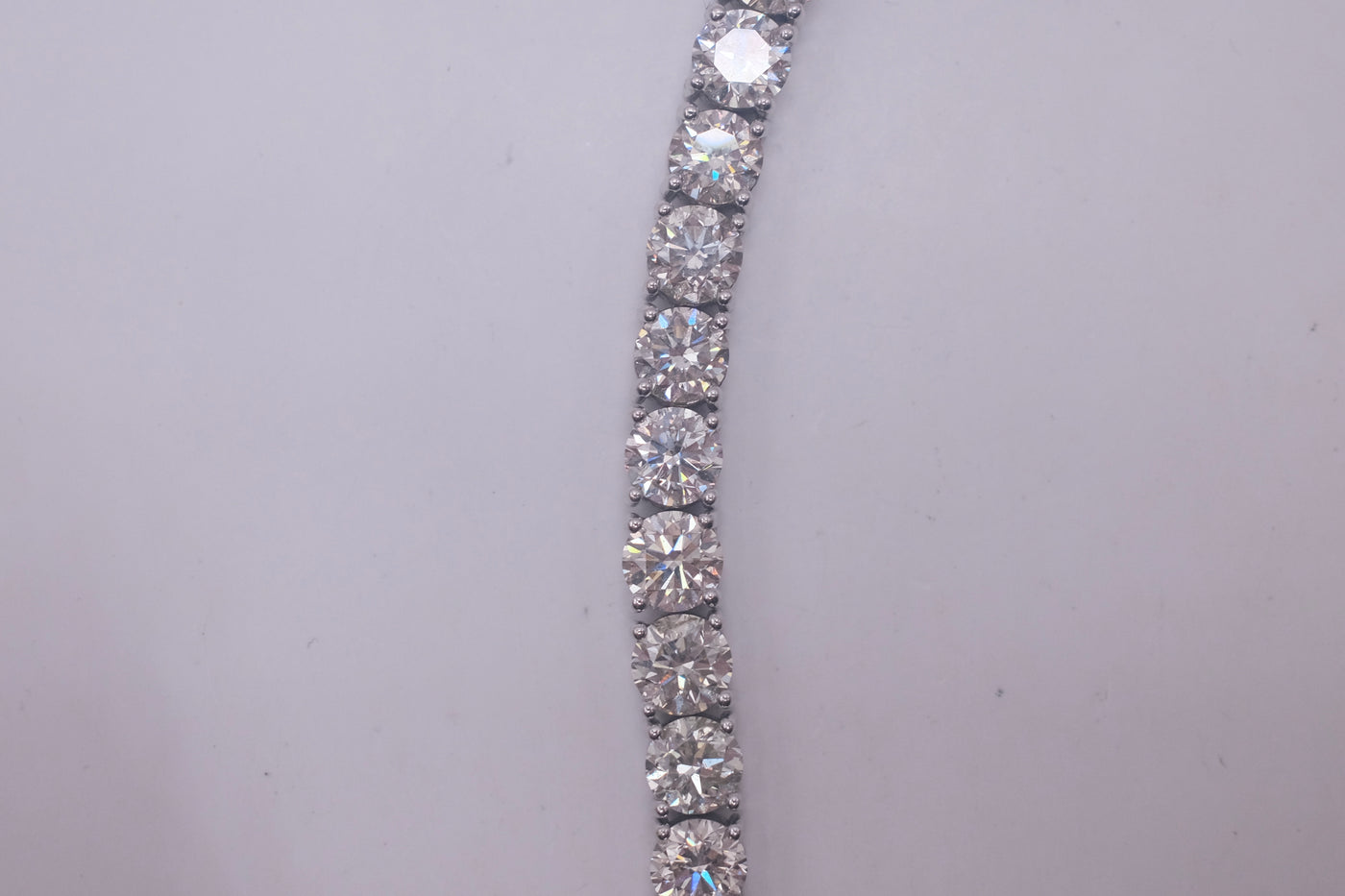 18ct White Gold Diamond Bracelet