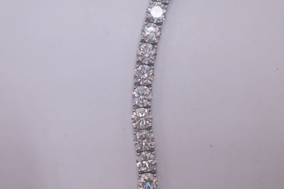 18ct White Gold Diamond Bracelet