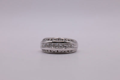 14ct Diamond Half ET Ring