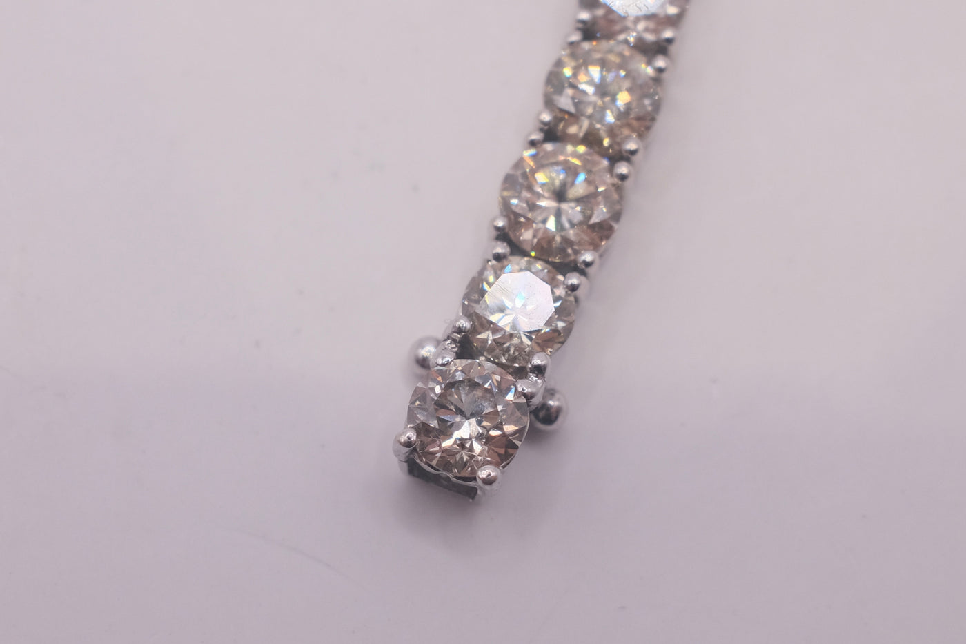 18ct White Gold Diamond Bracelet