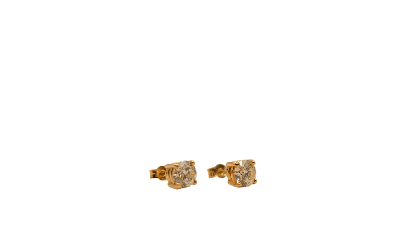 18ct Diamond Earrings